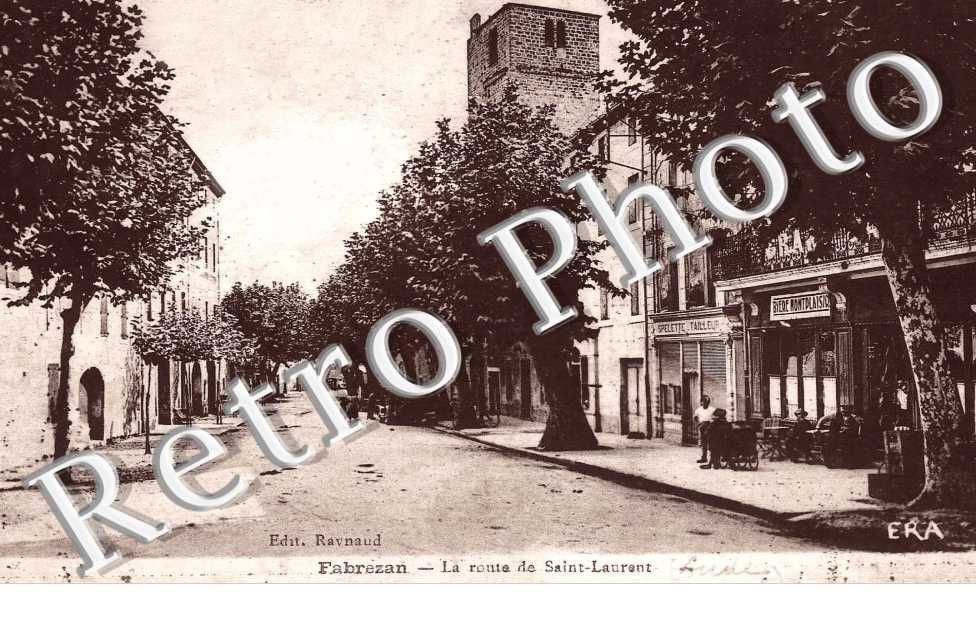 la route de Saint Laurent