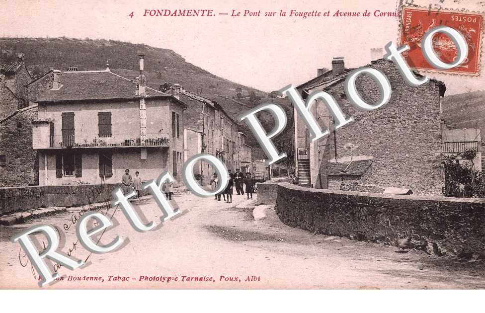 le pont sur la Fougette