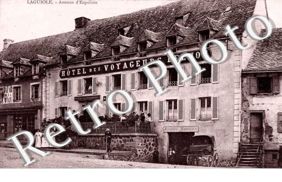 Avenue d&#039;Espalion - Hotel des Voyageurs Belmon