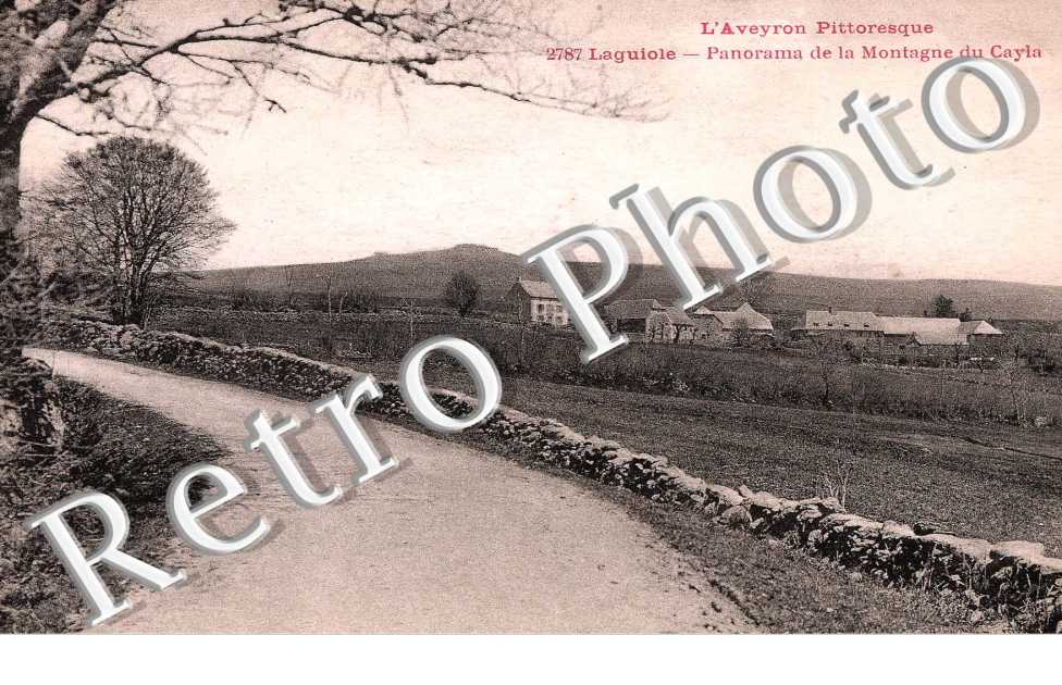 Panorama de la montagne du Cayla