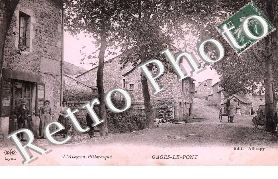 Gages-Le-Pont - Rue Principale