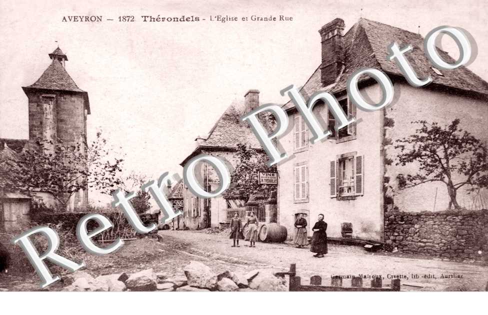 L&#039;eglise et la grande rue