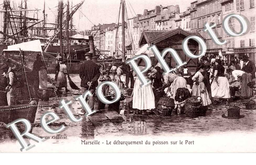 Le debarquement du poisson sur le port