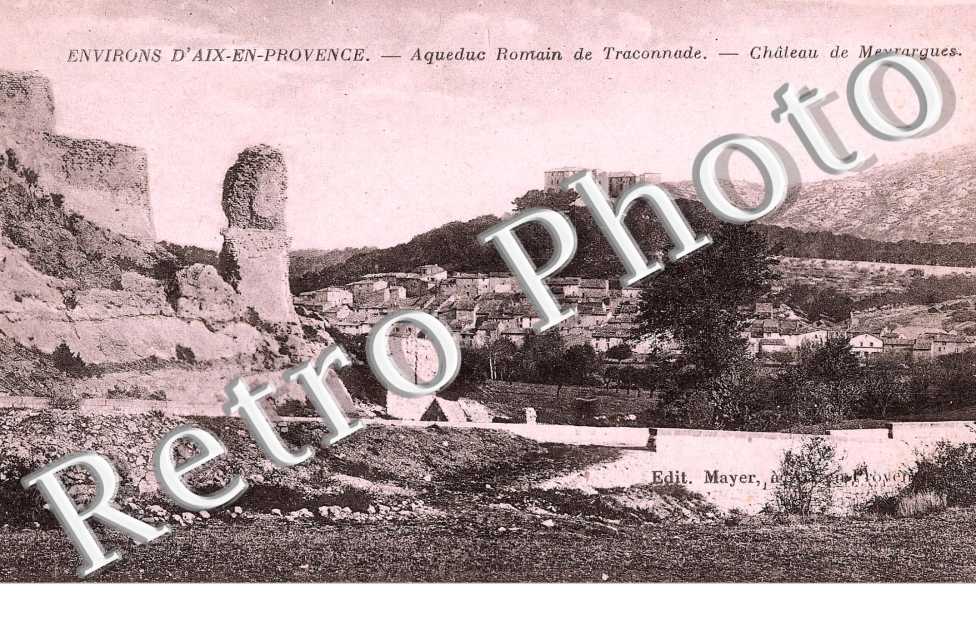 Aqueduc Romain de Traconnade - chateau