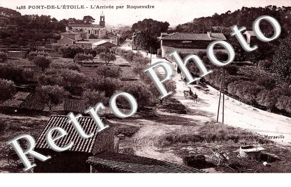 PONT DE L&#039;ETOILE - l&#039;arrivee par roquevaire