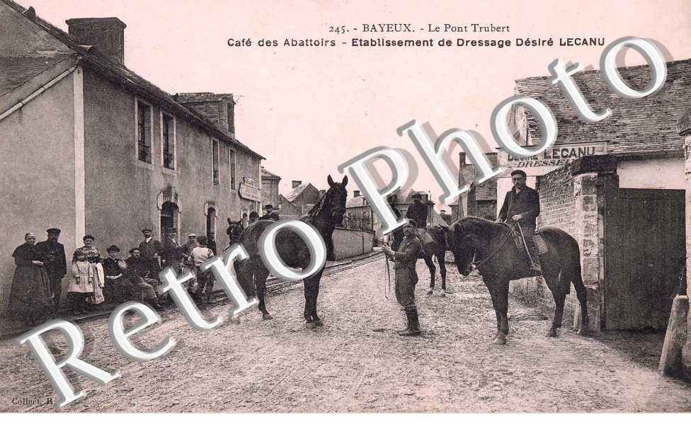 cafe des abattoirs, etablissement de dressage Desire Lecanu