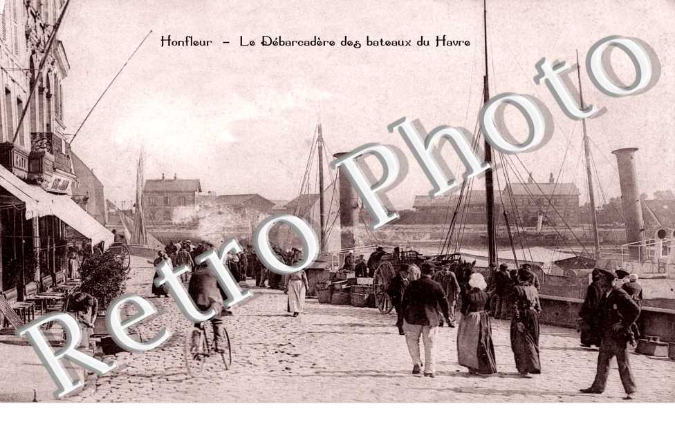 le debarcadere des bateaux du Havre