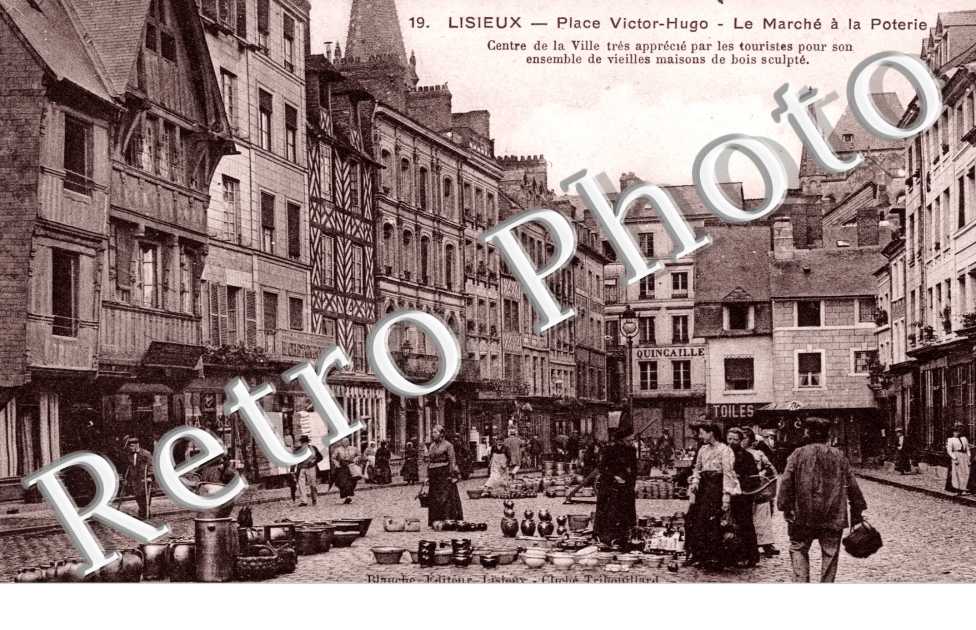 place Victor Hugo, le marche de la Poterie