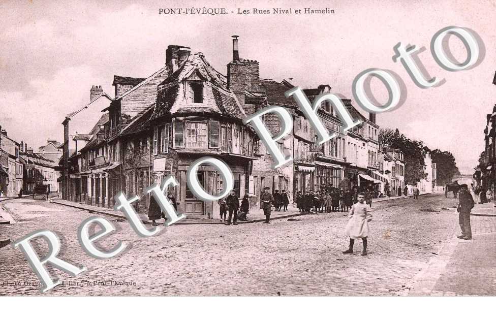 les rues Nival et Hamelin