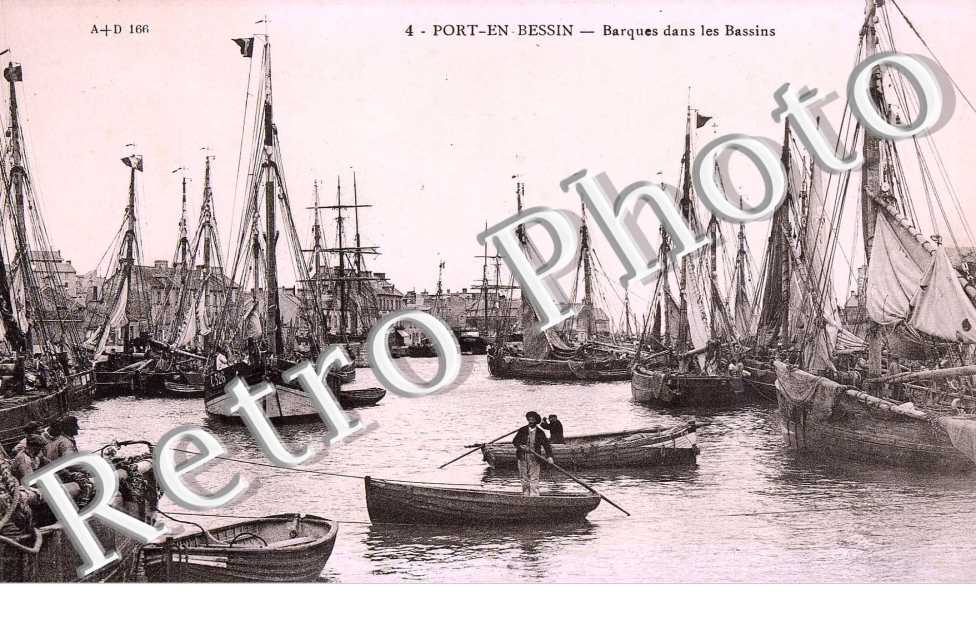 barques dans les bassins