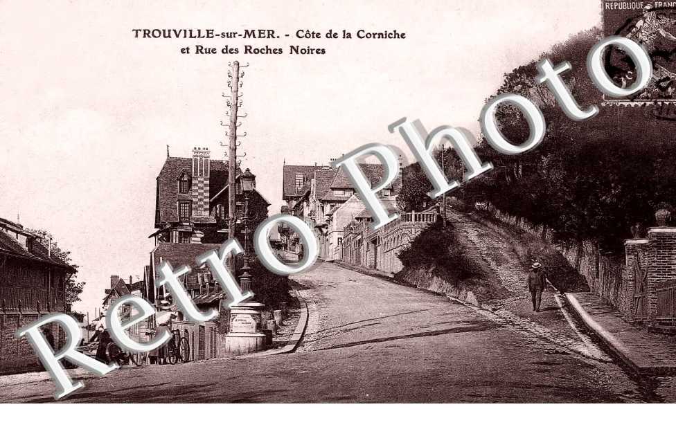 COTE DE LA CORNICHE RUE DES ROCHES NOIRES