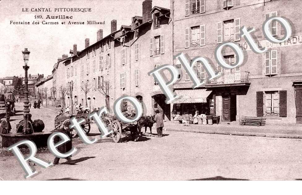 Fontaine des Carmes et avenue Milhaud