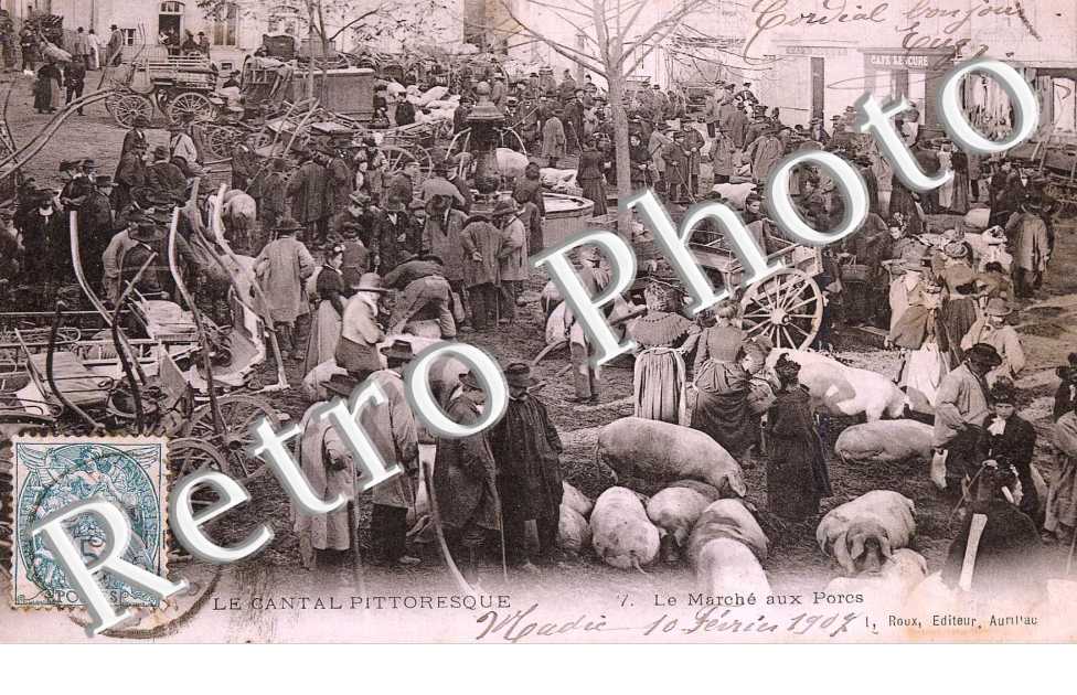 le marche aux porcs