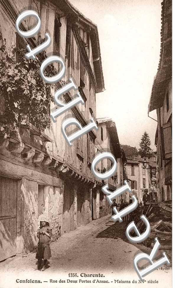 rue des Deux portes d&#039;Ansac, maison du 15eme