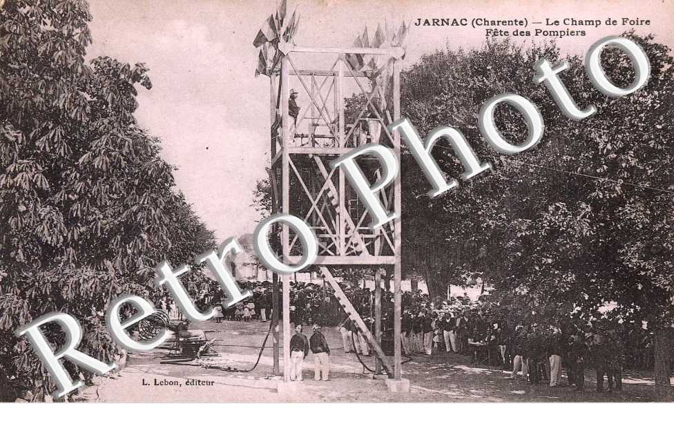 le champ de foire, fete des pompiers