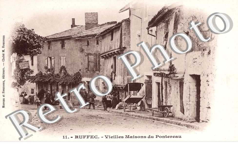 vieilles maisons du Pontereau