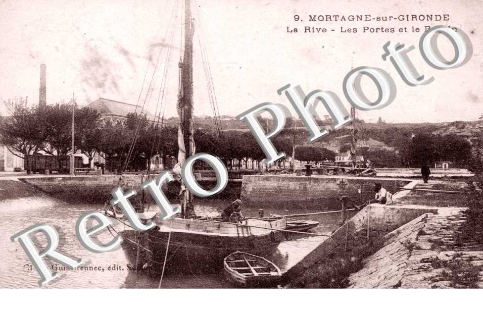 les portes et le bassin - la rive