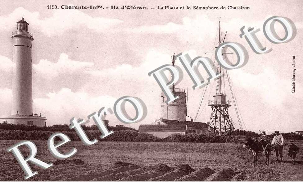 le phare et le semaphore de Chassiron