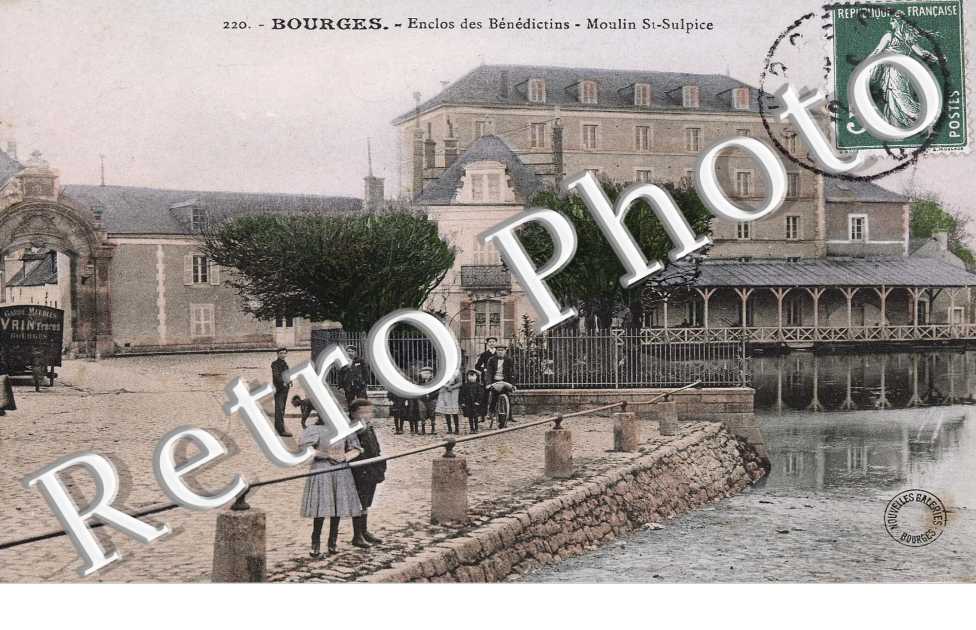 enclos des benedictins. moulin Saint Sulpice
