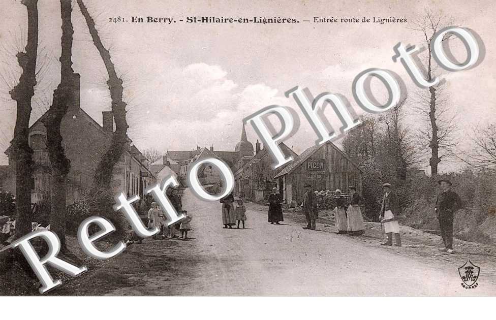 ENTREE ET ROUTE DE LIGNIERES