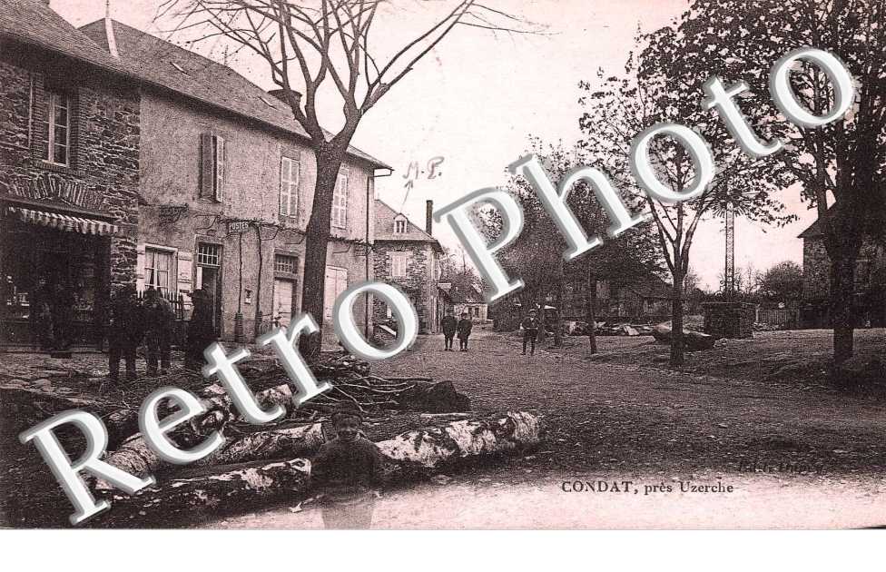 CONDAT PRES UZERCHE (INSCRIPTION QU MILIEU MP)