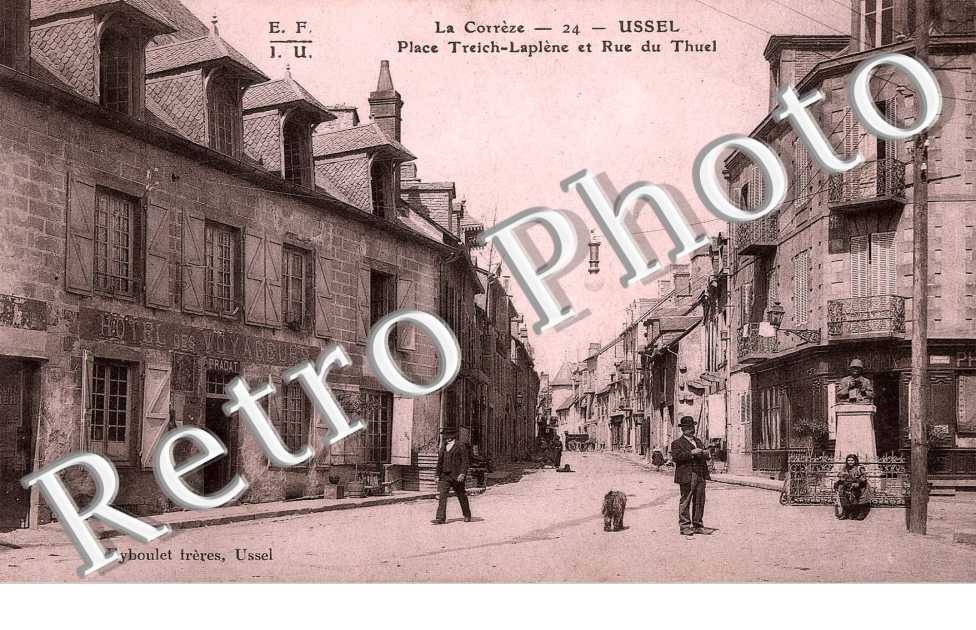 place Treich-Laplene et rue du Thuel