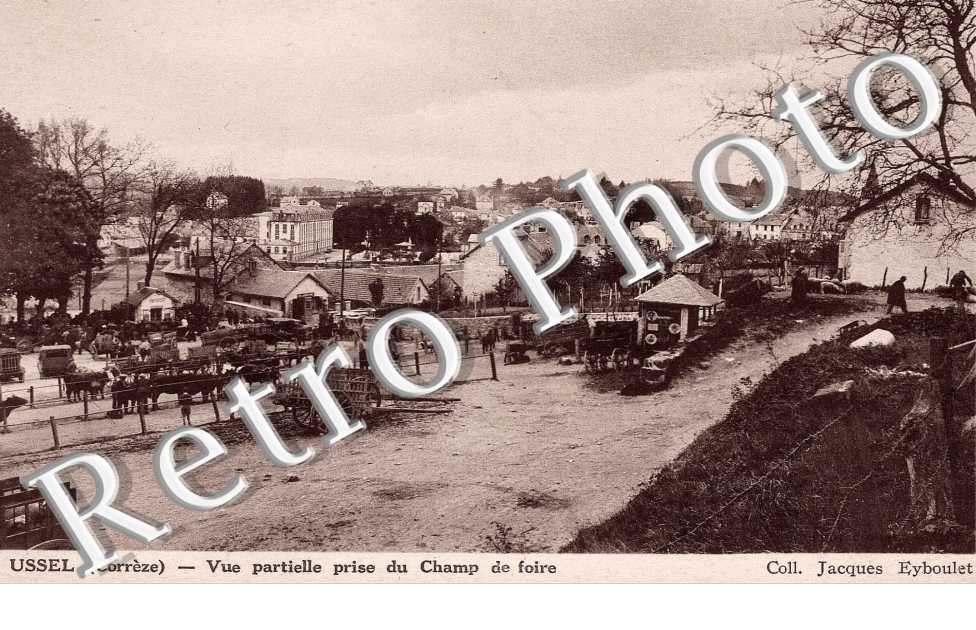 vue partielle prise du champ de foire