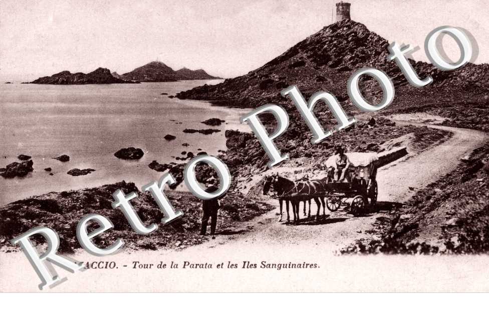 Tour de la Parata et les iles Sanguinaires