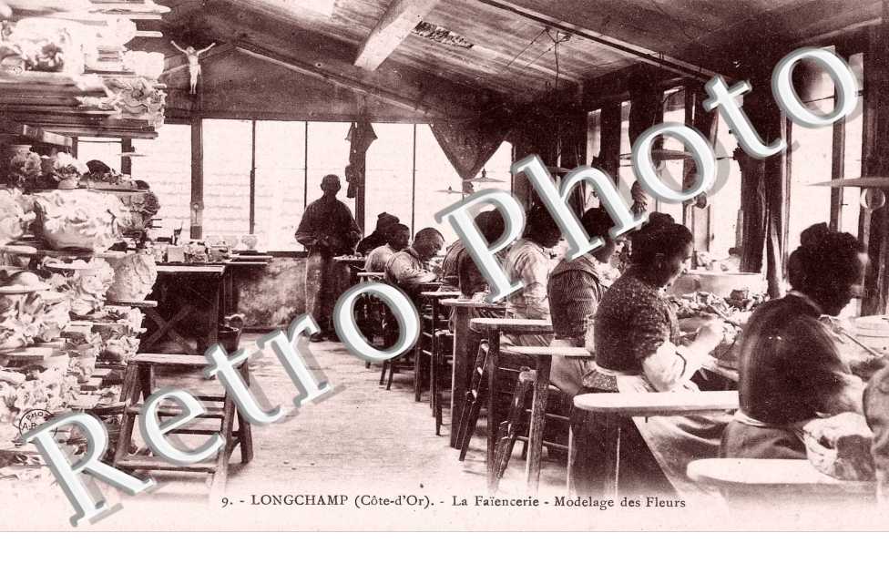 la faiencerie - modelage des fleurs