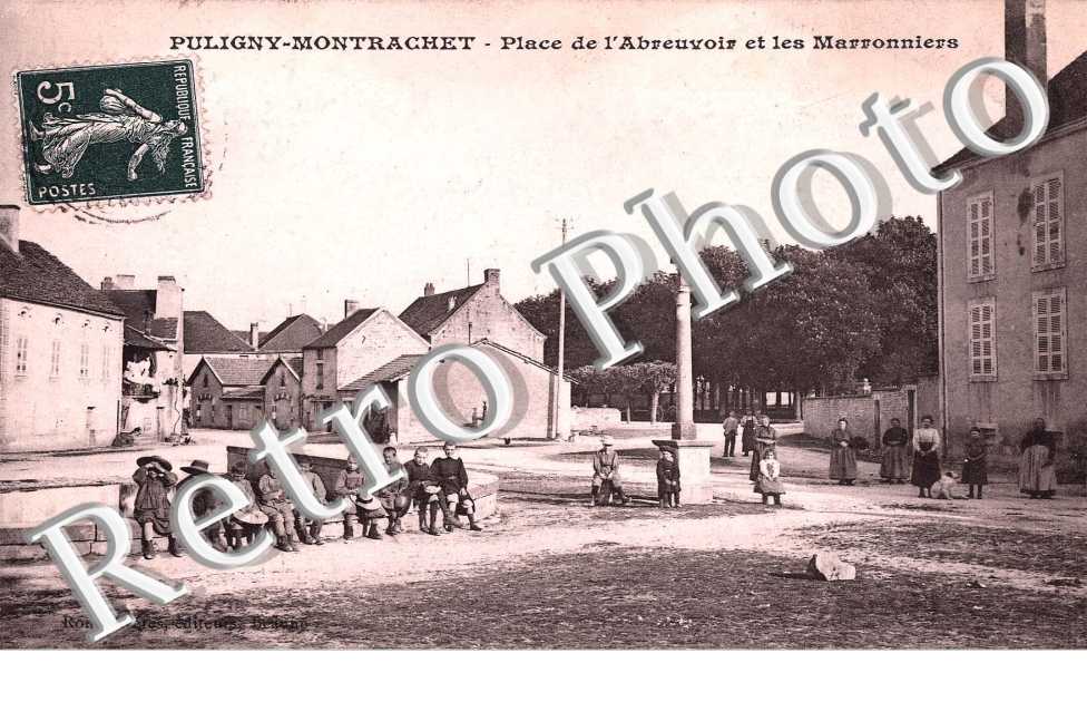 Place de l'abreuvoir et les Marroniers