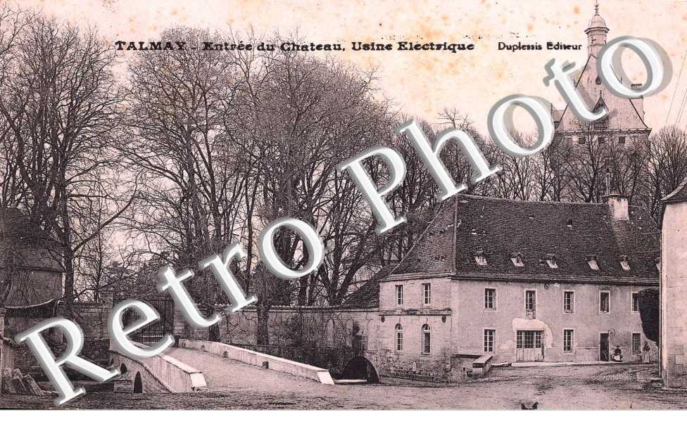 Entree du chateau - usine electrique