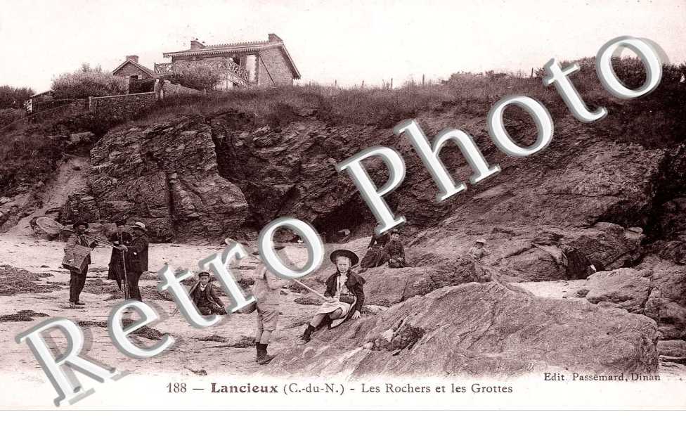 les rochers et les grottes