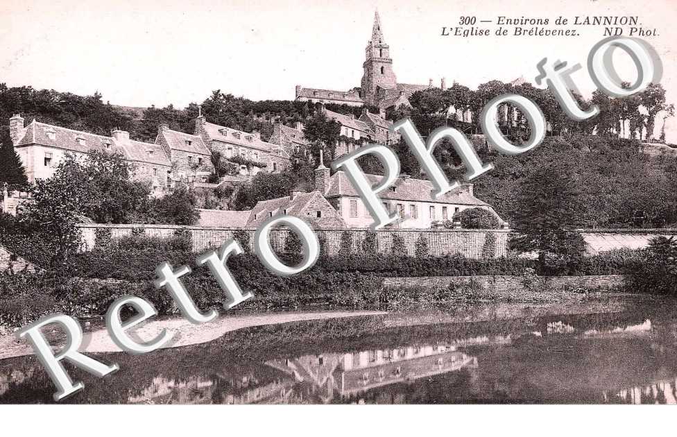l&#039;eglise de Brelevenez