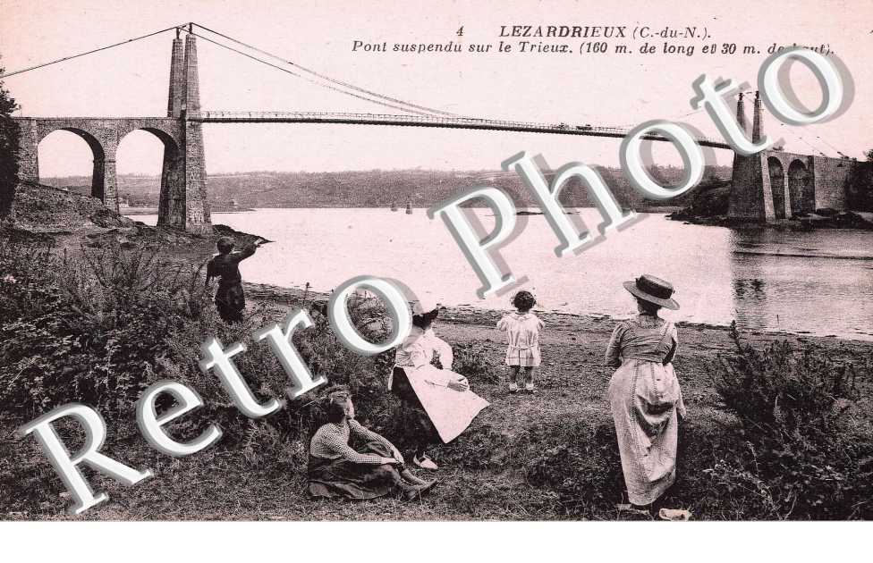 pont suspendu sur le Trieux