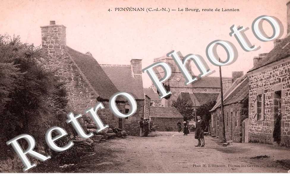 Le bourg route de Lannion