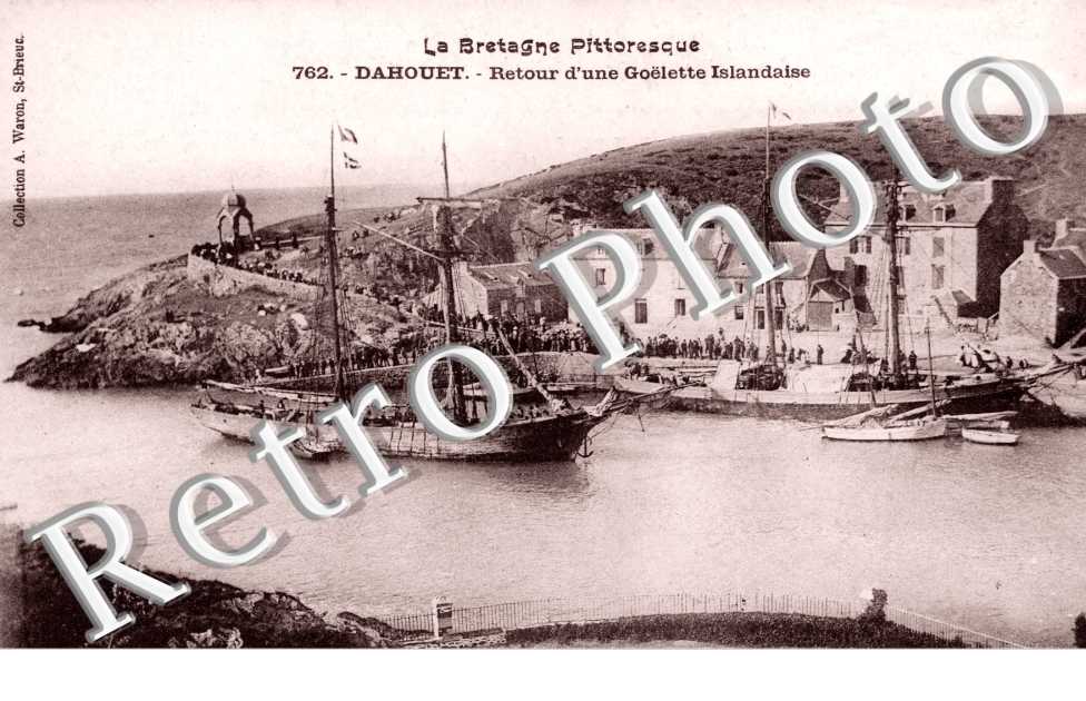 Dahouet retour d&#039;une goellette islandaise