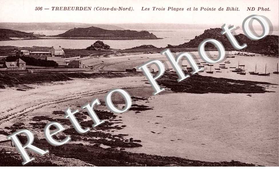 (les 3 plages) et la pointe de bihit