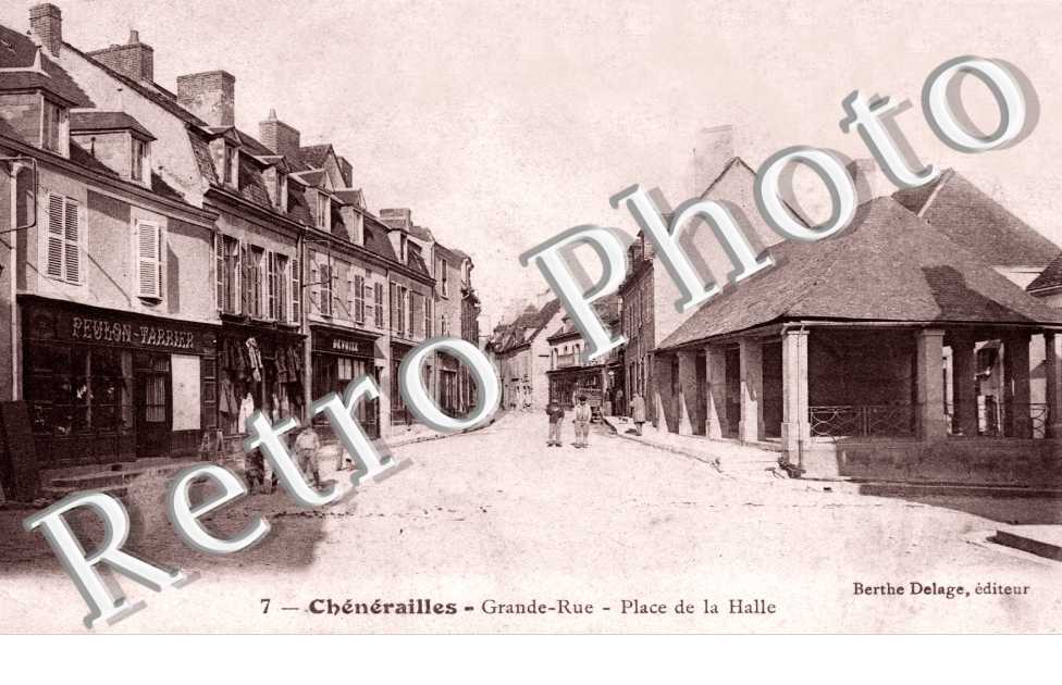 Grand rue et place de la halle