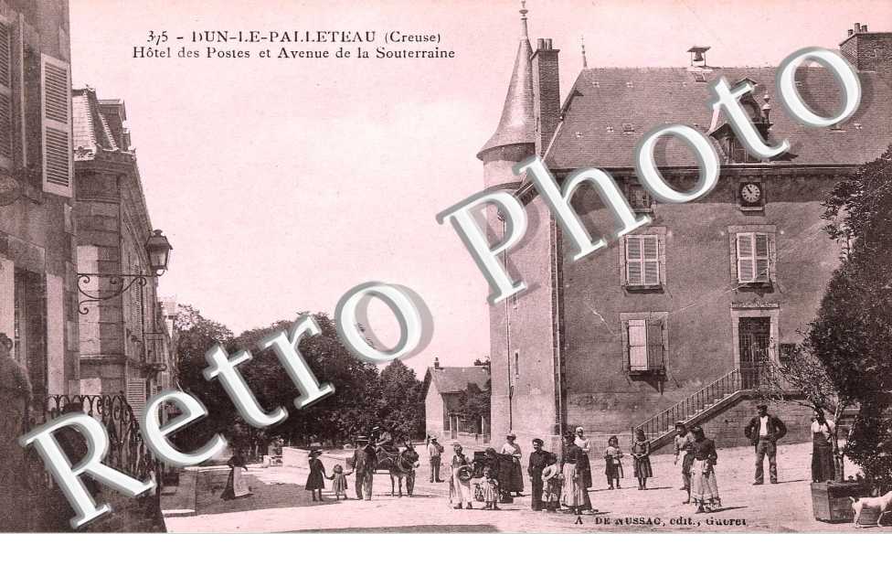 Hotel des Postes et Avenue de la Souterraine