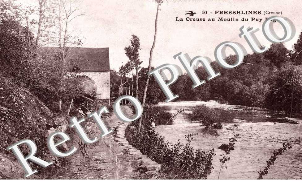 La creuse au moulin du Puy Rageau
