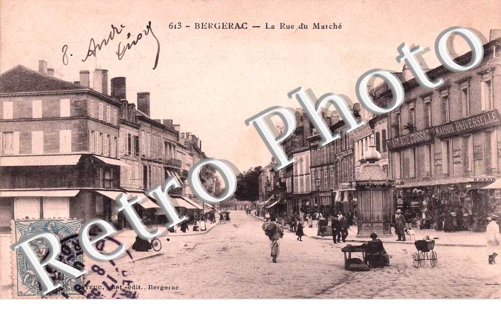 LA RUE DU MARCHE