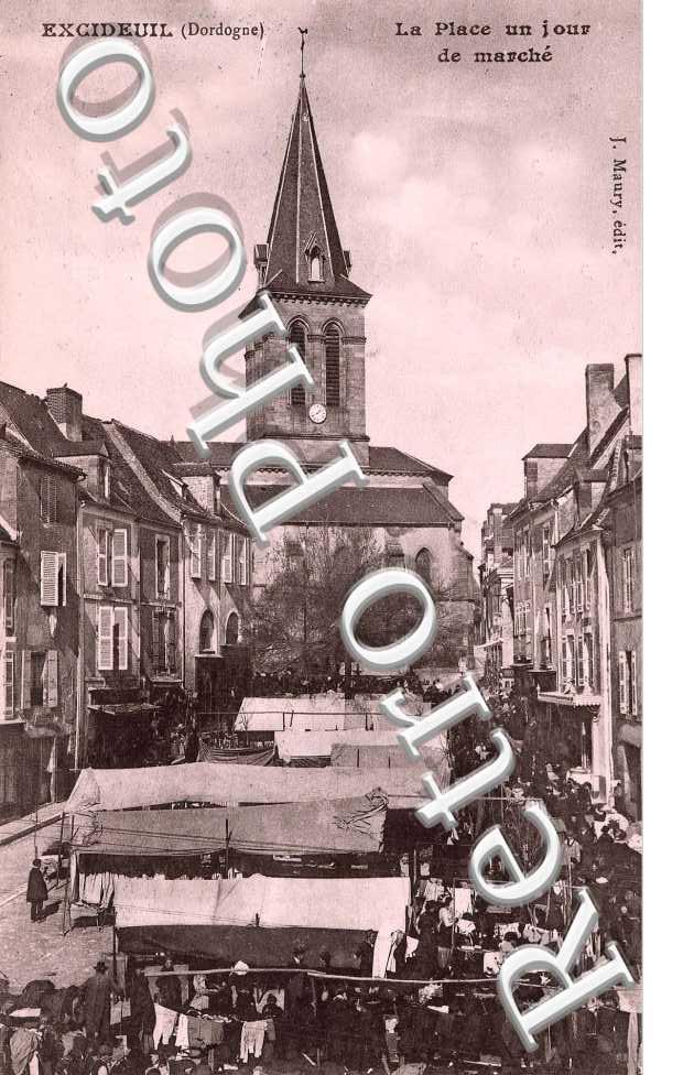 le place un jour de marche