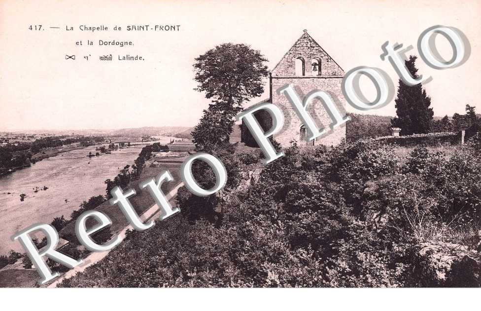 La chapelle de saint Front et la Dordogne