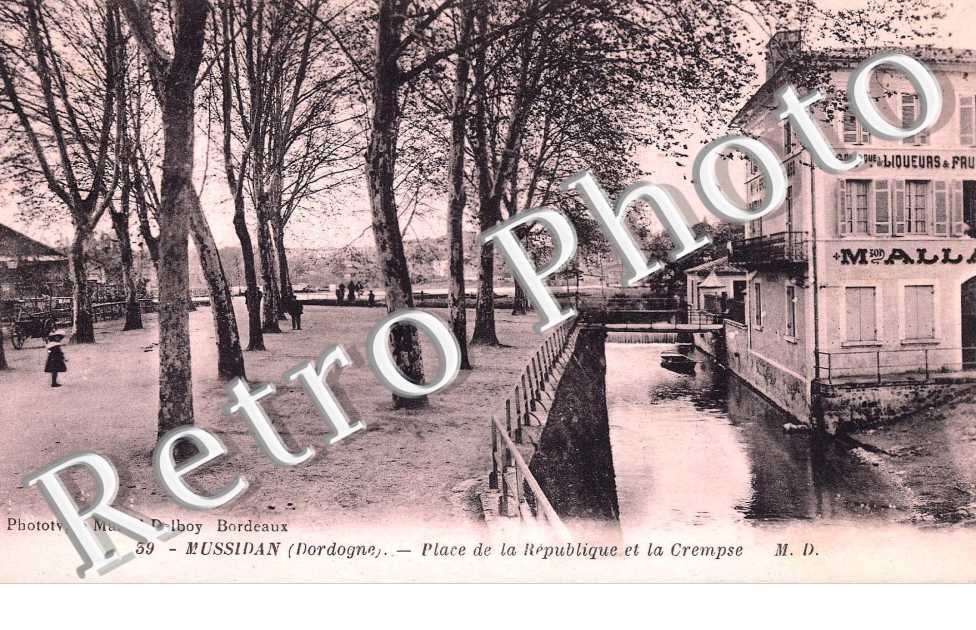 Place de la Republique et la Crempse