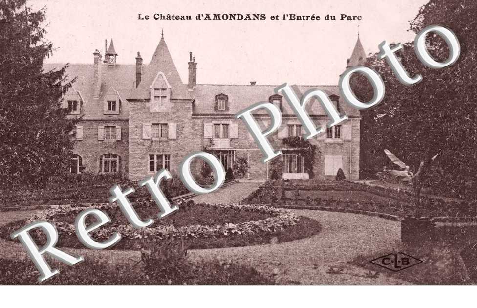 Le Chateau et l&#039;Entree du Parc