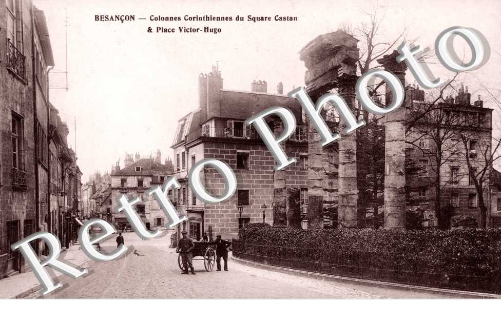 Colonnes Corinthiennes du square Castan