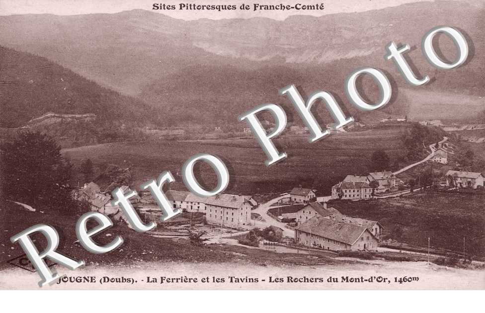 La Ferriere et les Tavins, les rochers du Mont d&#039;or