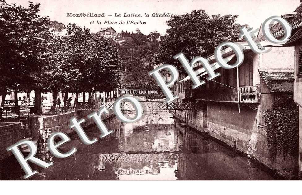 la Lusine la citadelle et la place de l'enclos