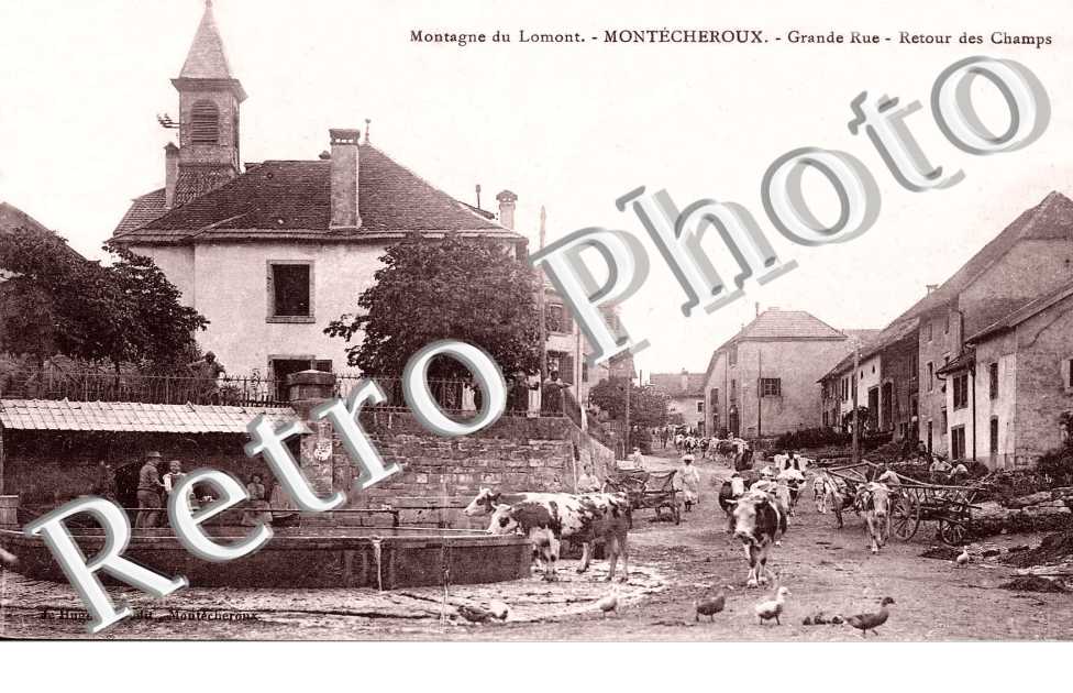 Grande Rue, Retour des Champs