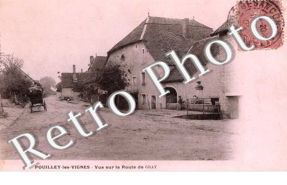 VUE SUR LA ROUTE DE GRAY